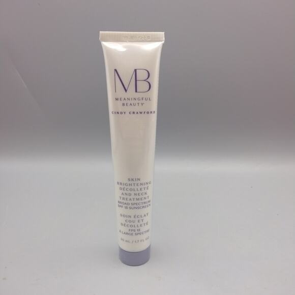 Meaningful Beauty Other - Meaningful Beauty Skin Brightening Neck Decollete Cream Cindy Crawford 1.7 oz